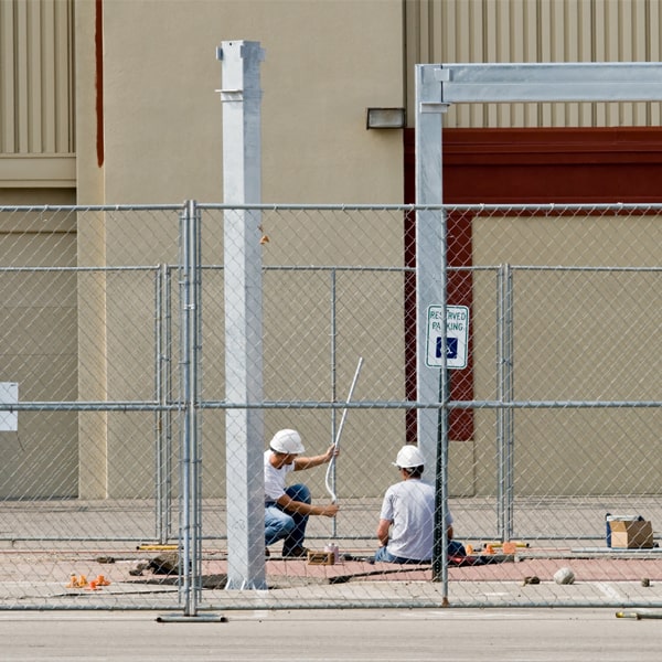 how much time can i rent the temporary fence for my building site or event in Turin